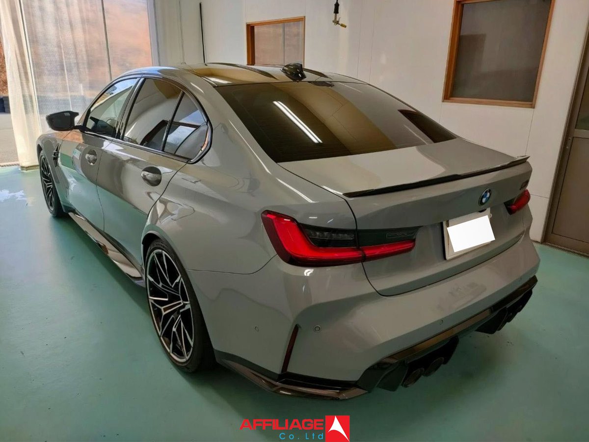 affiliage_ltd's tweet photo. 2021 BMW M3 Competition (3BA-32AY30)

KES. 10.6M TOTAL LANDING COST MOMBASA (incl taxes &amp; reg)

3.0L S58 twin-turbo i6 petrol, Odo 21,000KMs, RWD, Harman Kardon sound, Ventilated front seats, 360° camera, Adaptive M suspension, Laser headlights, Carbon fibre roof https://t.co/KBQXDomA9l