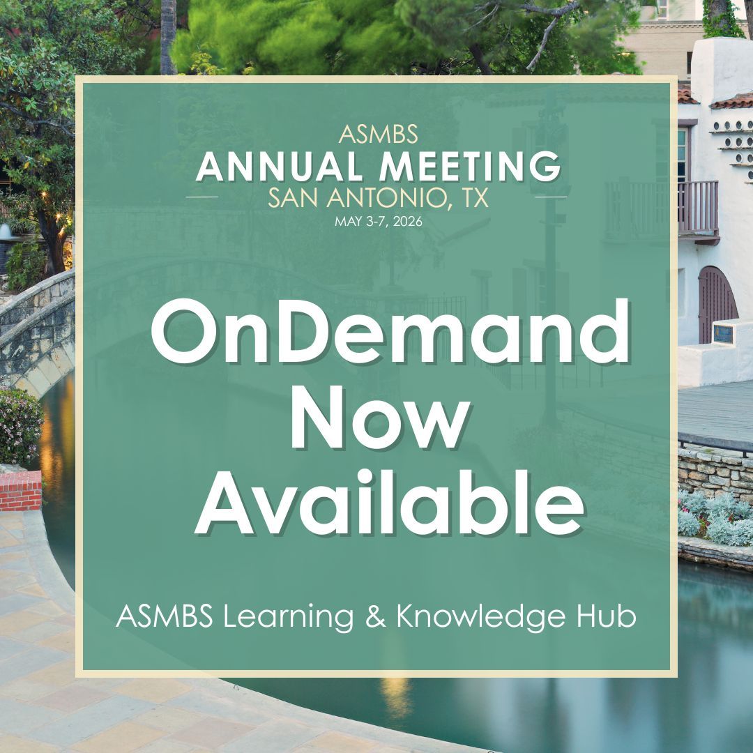 ASMBS's tweet photo. ASMBS Annual Meeting OnDemand gives you access to more than 70 hours of CME/CEU from the premier educational event in metabolic and bariatric surgery. Learn from leading experts across surgery, obesity medicine, nutrition, nursing, and more: https://t.co/NdTFZyfurW 

#ASMBS https://t.co/pxhmhUSJEU