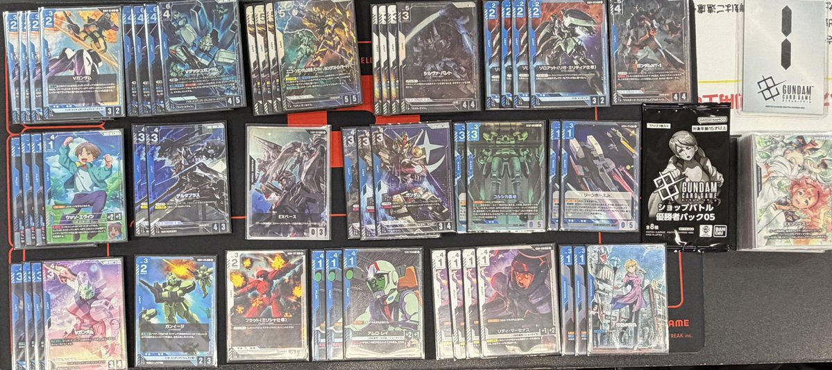 ガンダムカード 大会】 本日のショップバトルの優勝は、 ちゃろさんの