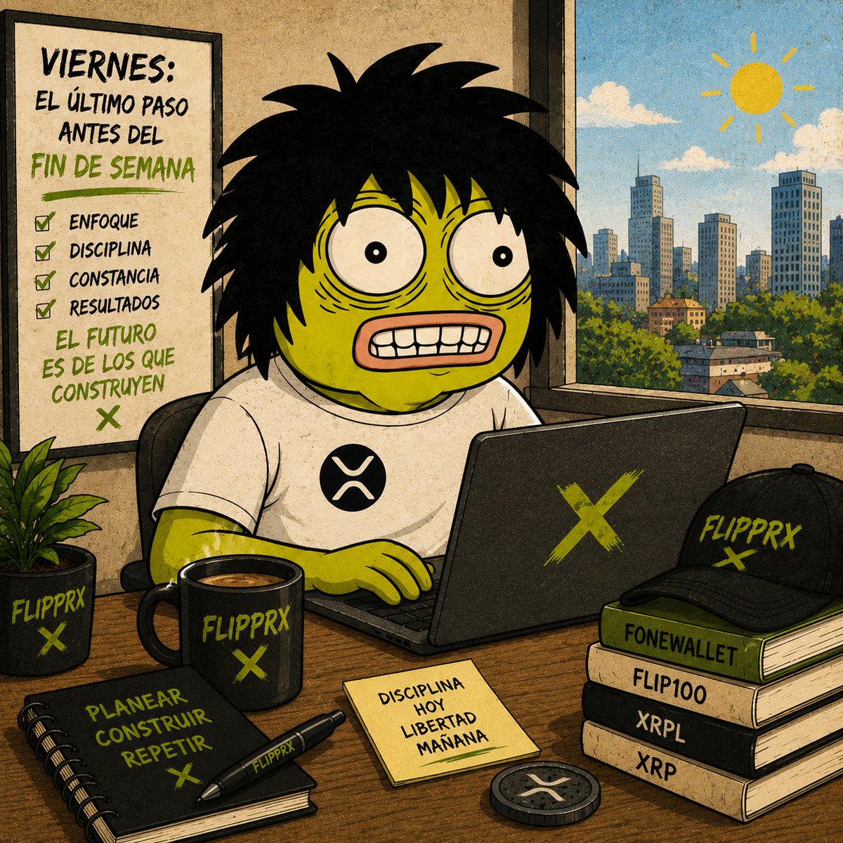 _Flipprx_'s tweet photo. ☀️ Buenos días, FLIPPRX.

Es viernes.

No importa qué tan lejos parezca la meta.

Lo importante es no dejar de avanzar.

Seguimos construyendo. 🐸🚀

#FlipGVNG #FoneWallet #Flip100 #XRPL #XRP https://t.co/EfIKHQb2H0