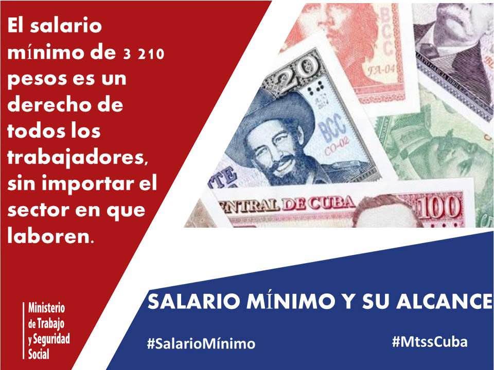 DelegadoINOTUCA's tweet photo. 🇨🇺💰 Resumen sobre el aumento salarial en el sector presupuestado. 
💥 Entra en vigor en julio y se verá reflejado en el cobro de agosto.
💥 No es una reforma general de salarios, sino un ajuste para el sector presupuestado.
💥 El salario mínimo nacional sube a 3 210 CUP. https://t.co/vMc1XXQufY