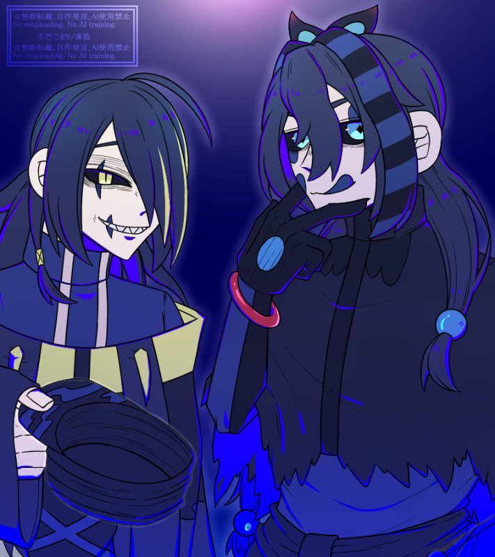 Fuyukomari00_3's tweet photo. 【MH擬人化】🐙さんコンビ‼️
久しぶりの擬人化だそうです
#こま擬り https://t.co/s36ijqumeK