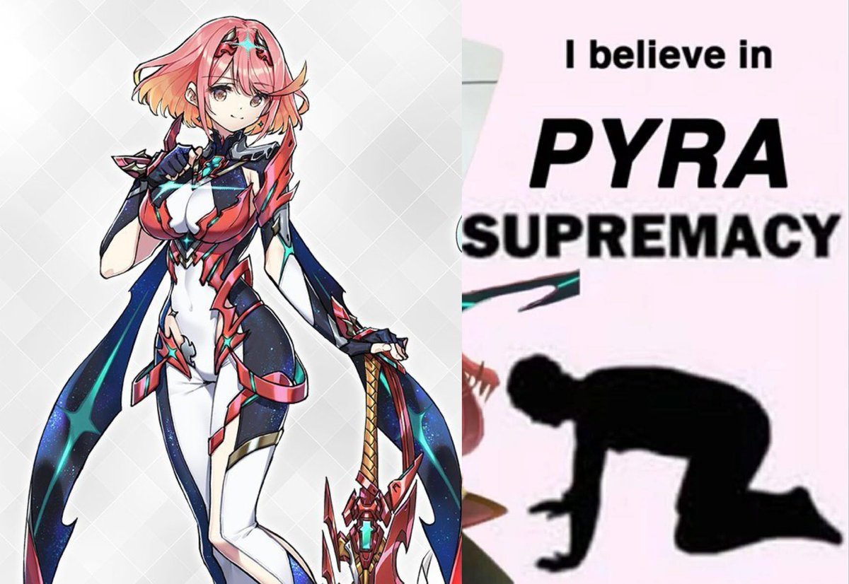 VallerieMomo's tweet photo. Pyra and Mythra are so beautiful!! ❤️💙 https://t.co/yVkyBatLAb