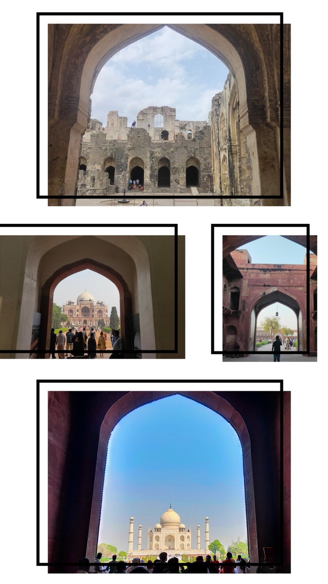 JonahVandan's tweet photo. @Jonahvandan's fav pic frame (Golconda fort-Humayun tomb- Agra fort- Taj Mahal) https://t.co/4fgd2O4H6O