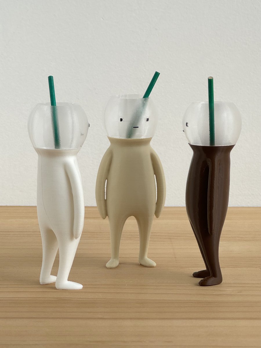 mitsuki_fab's tweet photo. コーヒー☕️  フィラメント🧵　香りも !?

昔作ったキャラクター 喫茶兄弟を
コレで出力したい🤎
#kexcelled https://t.co/Nzu3lXLX0X