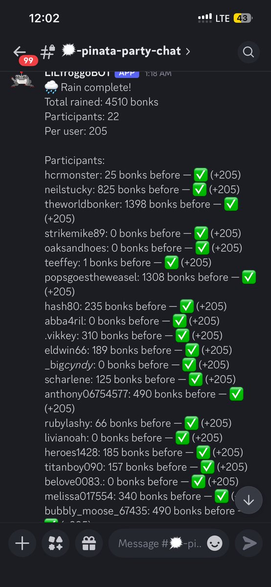 Melissa13307's tweet photo. 🎉 Christmas came early at @Donkey_DAO! 🎄🫏
 
Ready to smash the Pinata and claim awesome rewards? 💥
 
🎁 Here’s how to get started: 🔹 Grab your BONKs using the /gimmebonk command. 🔹 Head over to the Piñata Party and start smashing for a chance to win prizes. 🔹 New here? The Piñata Party Info channel has everything you need to know in just a minute.
 
💚 Every BONK gets you closer to exciting rewards while supporting the community.
 
Don’t miss out—the Piñata won’t break itself! 👊
 
Who’s ready to BONK? 🔥
 https://t.co/FjC4X8mHjz

#DonkeyDAO #Algorand #ALGO #Web3Gaming #GameFi #NFTCommunity