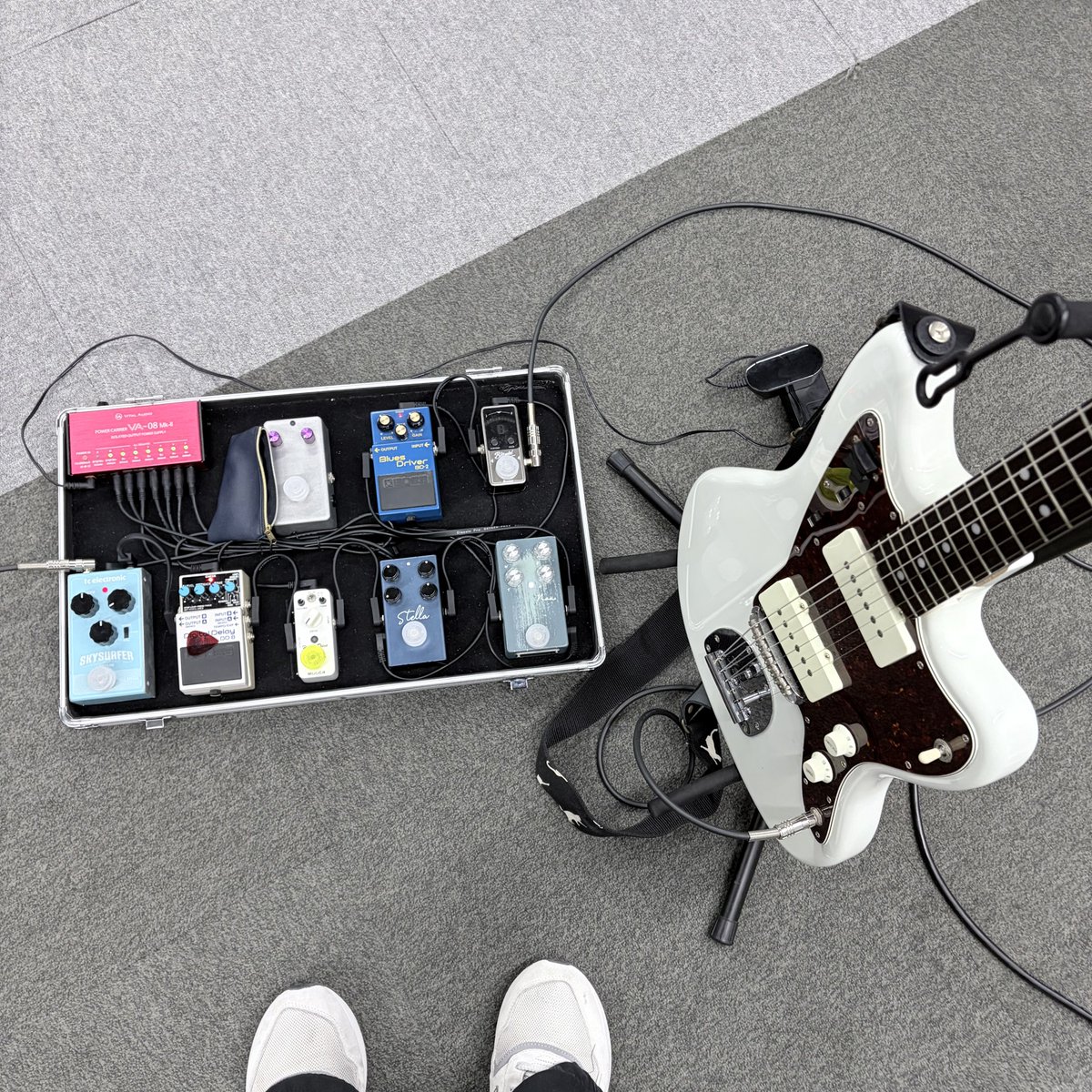 ra1cA_'s tweet photo. ボードの音作りしに来た！ https://t.co/xDj3AK1LOX
