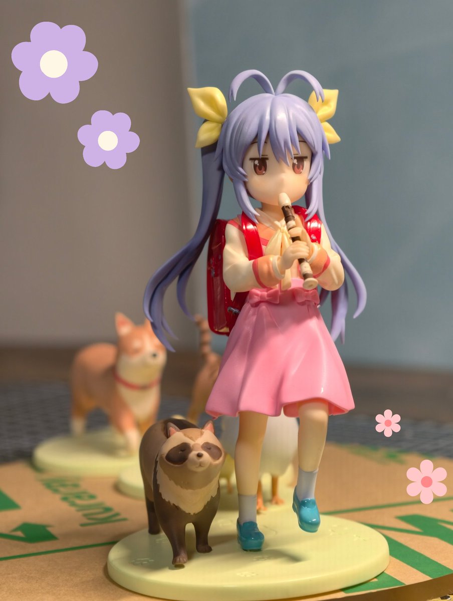 figureneet's tweet photo. WF新作！れんちょん完成しました！

7/26のWFにて展示＆ガレージキット販売します🐾
（どうぶつ・台座・デカール付き￥12,000）

#WF2026S
#のんのんびより
#宮内れんげ https://t.co/RSXJj8zzD6