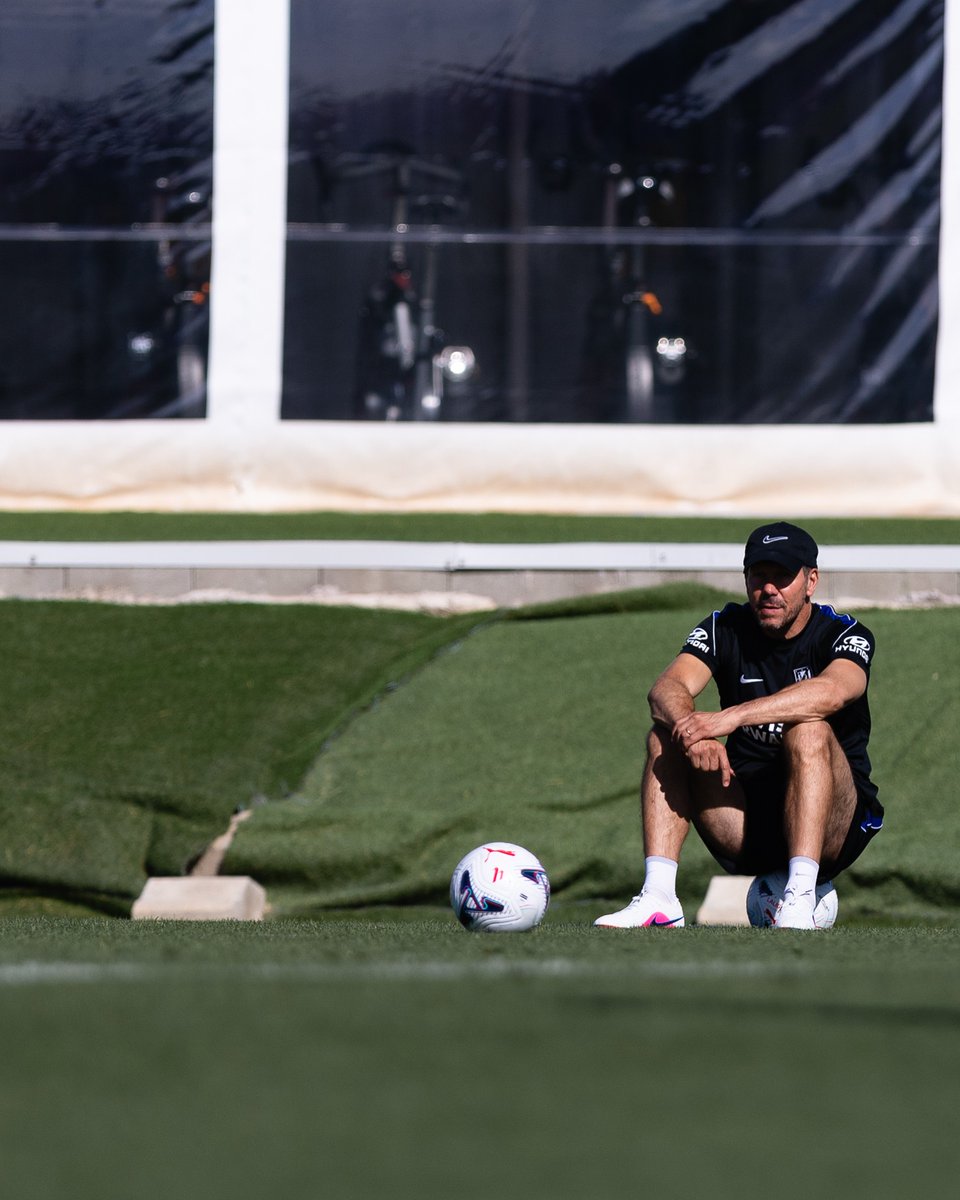 Atleti's tweet photo. The Boss. https://t.co/brAPb0DXJZ
