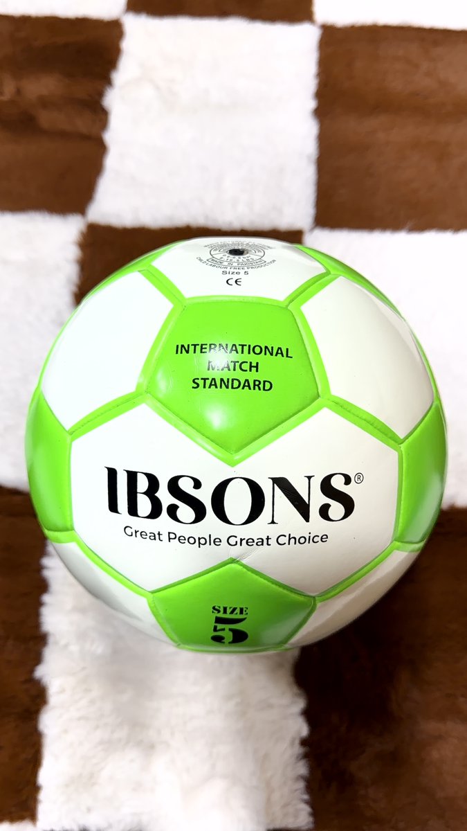 ibsonsgroup's tweet photo. IBSONS HYBRIDE SOCCER MATCH BALL https://t.co/91FznNohva