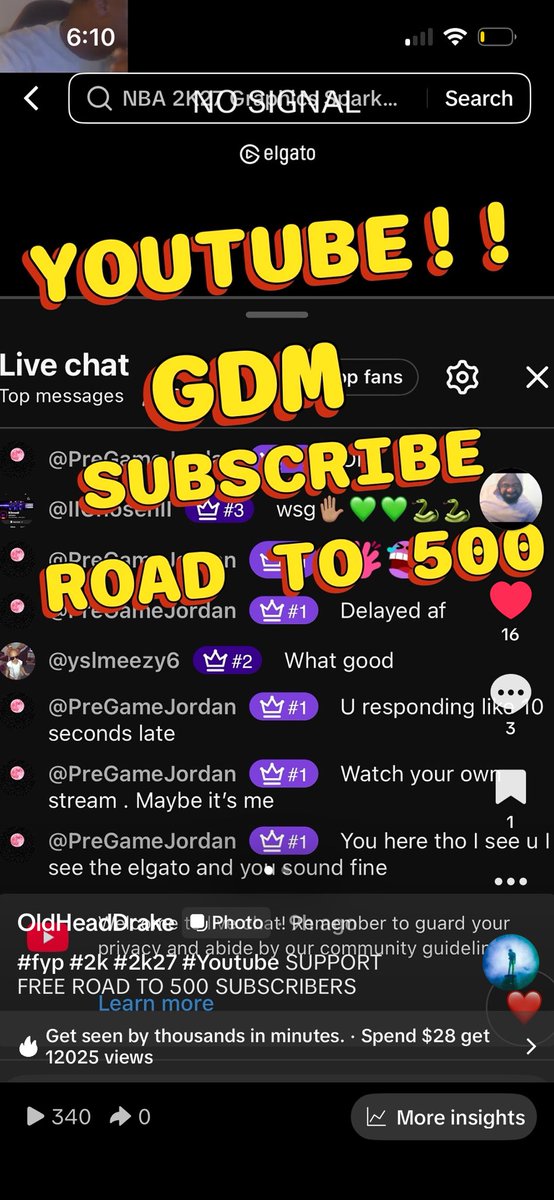 OldHeadDrake's tweet photo. THIS WERE ILL BE AT STARTING TODAY!! YT AND KICK AND TIKTOK!!! #SUPPORTFREE https://t.co/NFCeFlvC6j