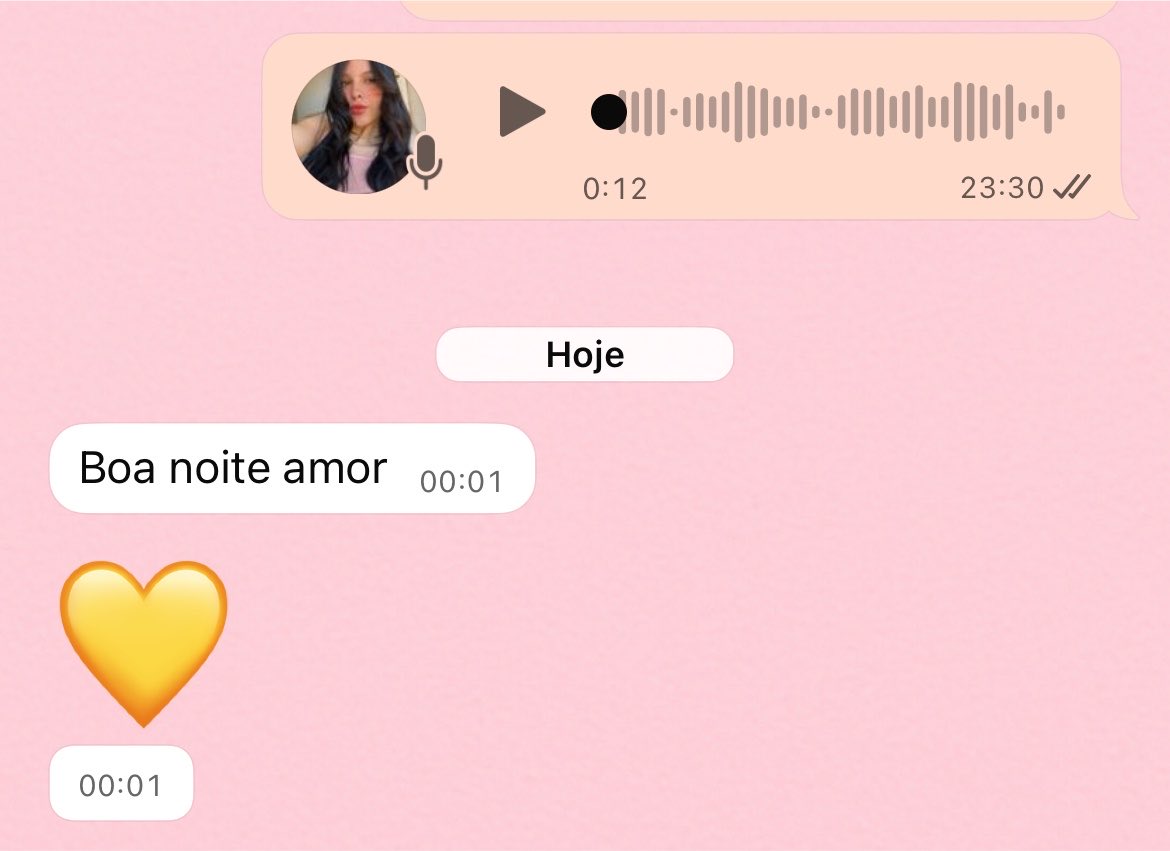ajullias's tweet photo. eu mandando um áudio estressada falando que não quero saber dele e pra ele me procurar só no outro dia 

ele >>>>00:01<<<< https://t.co/GM8NwxKM5I