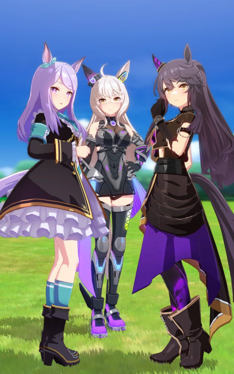 KNOWGUCCI's tweet photo. 今回のチャンミメンバー
パープル先行チームでレッツラゴー！

#チャンミLONG
#ウマ娘 https://t.co/NMovGsOLSW