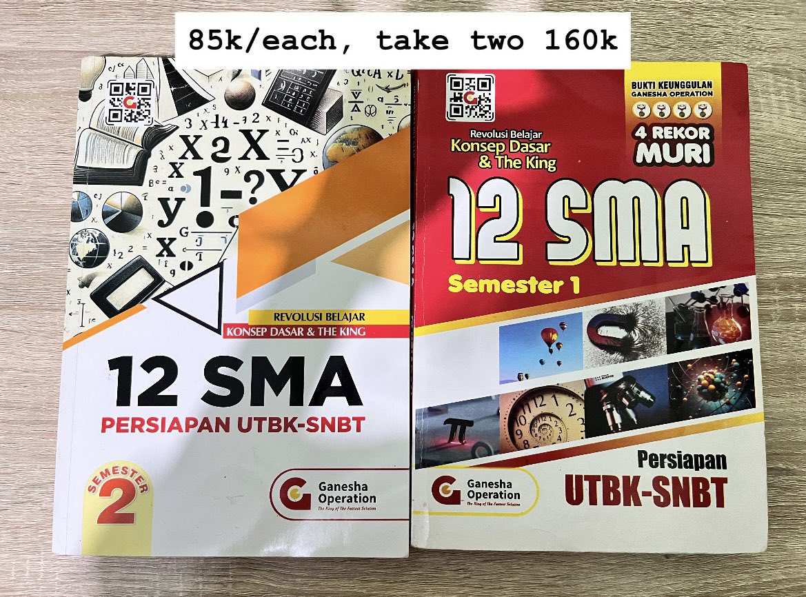 M4NDSZA's tweet photo. #WTS preloved buku persiapan TKA &amp; UTBK 

dom jagakarsa
bisa shopee, lion parcel, split pay 
detail by dm 

#wangsit #tka #utbk https://t.co/NFn2K7szDw