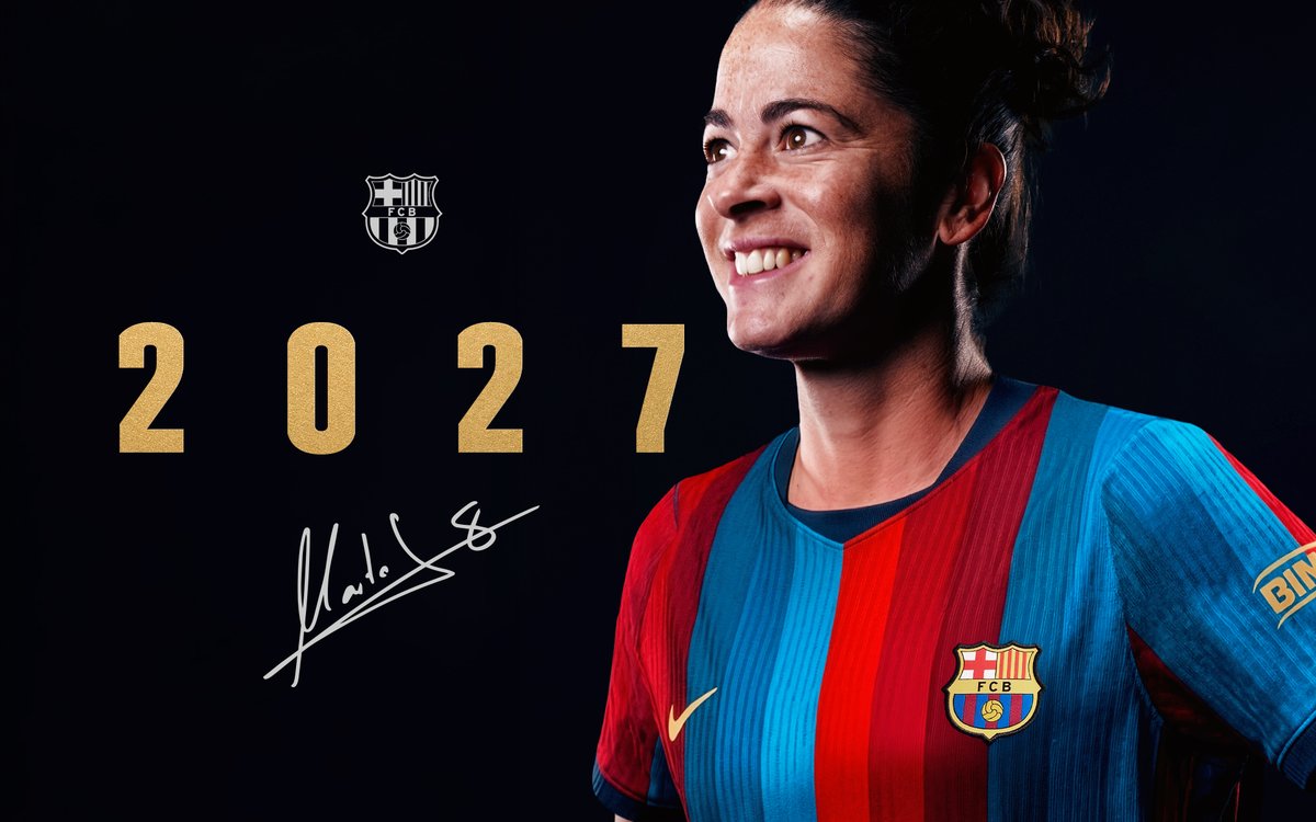 FCBfemeni's tweet photo. 🤝 Marta Torrejón, una temporada més
https://t.co/DmdYcreSvQ https://t.co/oSD32Ja9Jy