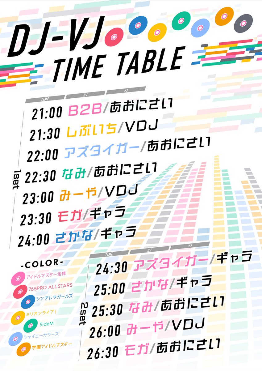 DAKARA258's tweet photo. 【告知】

ついに明日！

この日はアイドルマスター1色のオンリーDJイベント🔥

7/25(土) 21:00～👉
場所:れべるあっぷ沖縄 @levelupdjbar 

前半:事務所オンリー
後半:全体Mix

どの時間からでも楽しめます🤜🤛

明日お待ちしてます！ https://t.co/KFCVbCF4vj