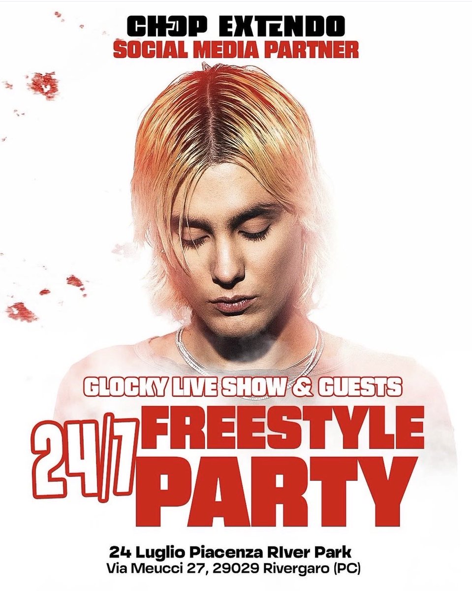 whereurdiamonds's tweet photo. Stasera Glocky porterà live per la prima volta “Freestyle”.

In questo evento prima di lui si esibiranno anche Waze RRX, Fashion Forty, Mboss, Enny P, Rooc Lee e Trenchmafia. https://t.co/CN7mUyhg0o
