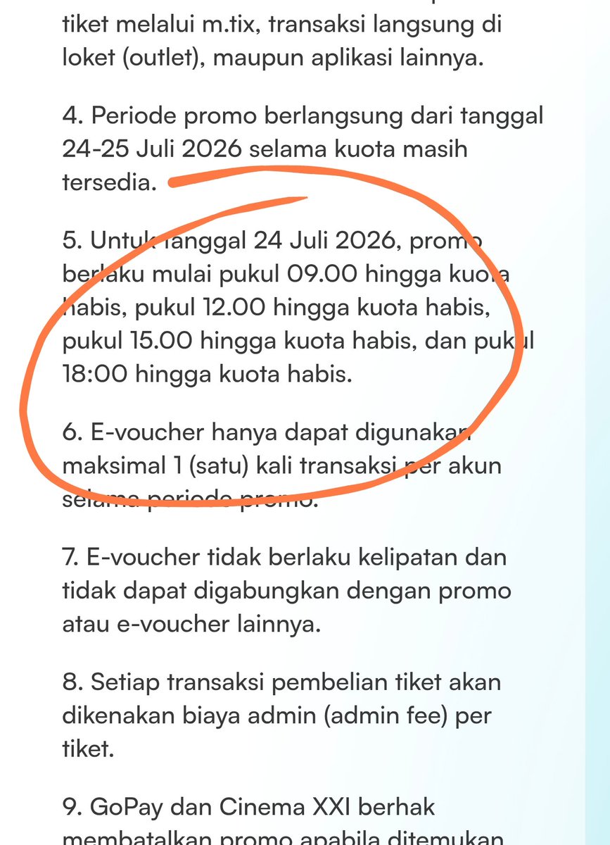 kimmyexp's tweet photo. yg kehabisan gopay xxi 5RB

keknya restock lagi besok, entah jamnya sama lagi atau enggaa https://t.co/KEzuDzr0ja