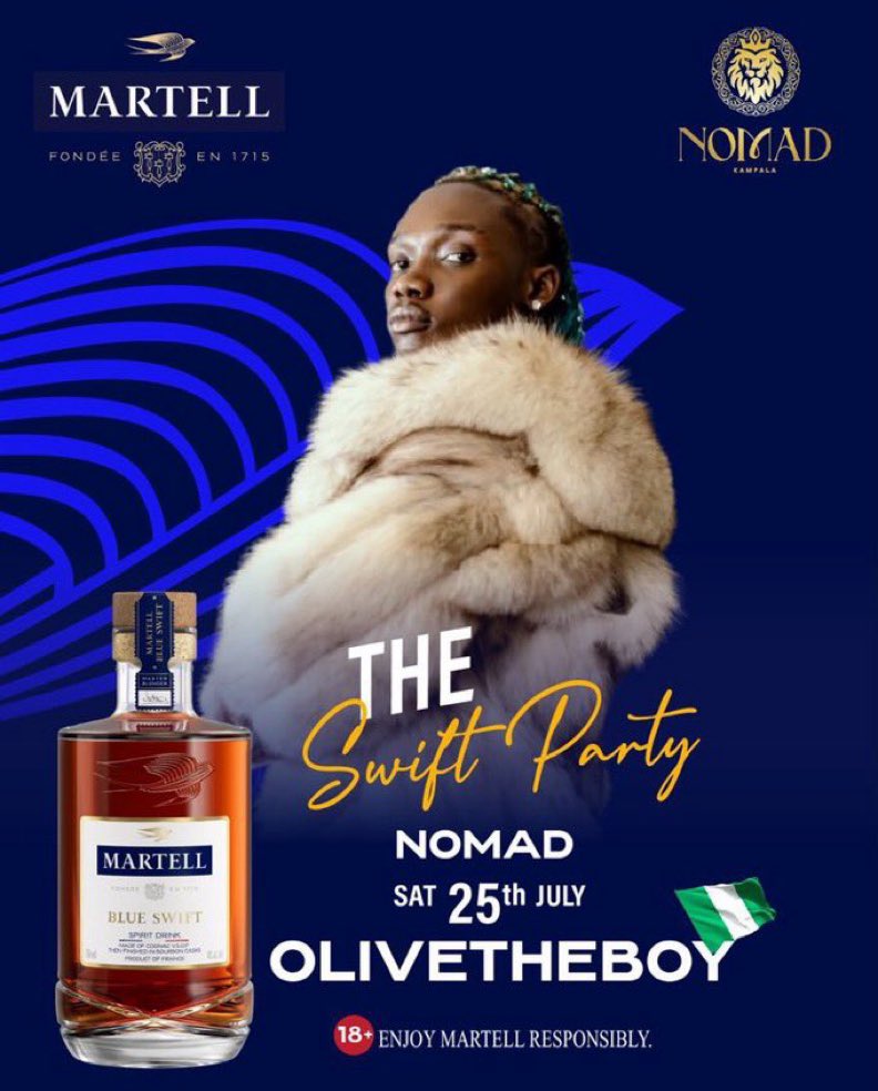 LucasOEdmon's tweet photo. If your Saturday doesn’t include Nomad Kampala, you’re doing it wrong.

#OliveTheBoyAtNomad https://t.co/n0YN712Pqr