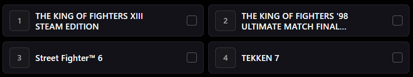 SteamCue's tweet photo. Update: Long game titles are now displayed in full without being cut off.

Extremely long titles may still be shortened—please bear with us! https://t.co/KrCIySVF8x