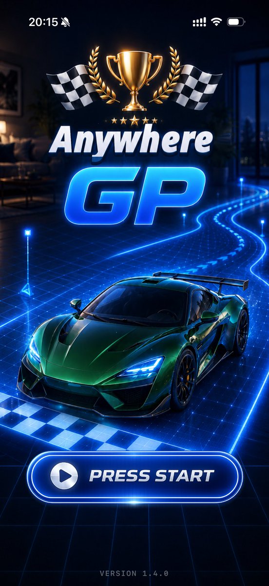 hbktbi's tweet photo. 🏁 Anywhere GP をアップデートしました！

今回のアップデートでは、ついにBGMを追加！ 

🎶 タイトル画面
🎶 タイムアタック
🎶 CPU対戦
🎶 ネットワーク対戦

それぞれのシーンに合わせたBGMで、レースの臨場感がさらにアップしました！

https://t.co/9Qz60mLcS4

#個人開発 #iPhone #AR https://t.co/6pg0juXsY9