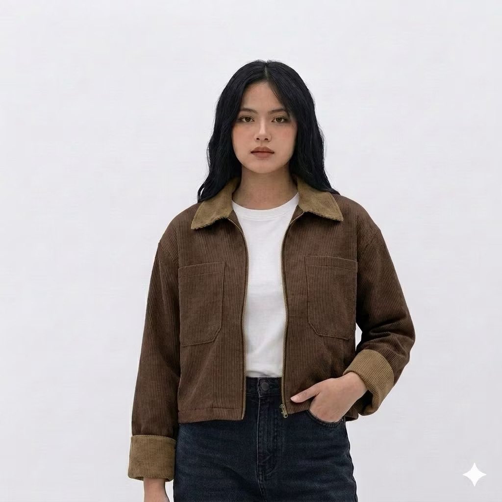 ssungoesdownnn's tweet photo. percaya ga corduroy jacket yang cakep kaya gini cuma 80 ribuan aja 😭 cuttingan dan bahannya ga sesuai harga…jarang banget outer bagus harganya murce 🥲 https://t.co/wsmUMeiwdL