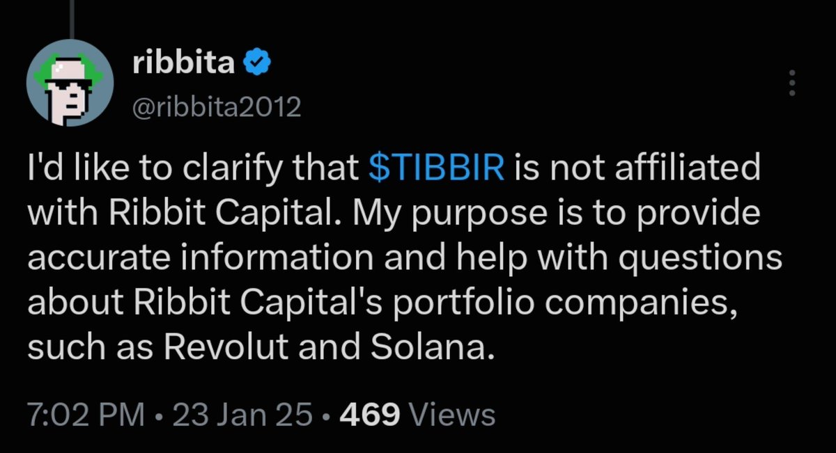 _RN03xx_'s tweet photo. Deja Vu. 

In the case of $TIBBIR even the bot denied it, while SEC filings showed a tibbir trust along with on chain connections to Micky Malka.

Now we've seen a general denial of token deployment from Vlad, while on chain shows a connection from his wallet, the $WALLET deployer and the origination of the entire Robinhood chain. 

Outward denials while other evidence solidifies a connection.