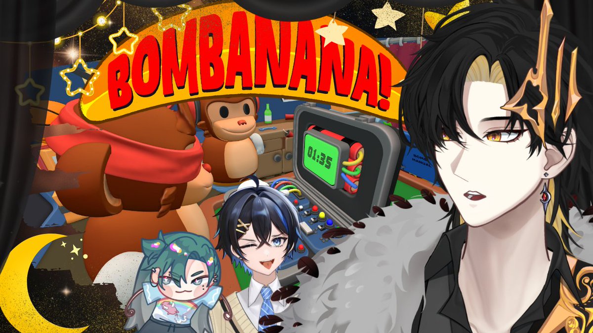 rai_aurelion's tweet photo. Awas Meledak !【Bombanana!】

Waiting room : https://t.co/PvY9At9mbE

Collab: @OkunaLirrias @KarionZhang 

🦉24 July 2026
⏰20:15 WIB

#RaiKerja https://t.co/a8ACp0k4jh