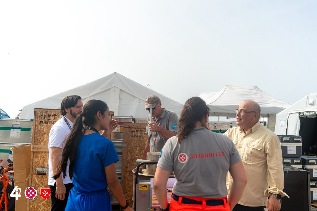 orderofmalta's tweet photo. One month after the earthquake in #Venezuela, the #OrderofMalta has assisted over 28,000 people. From medical care to the distribution of essential goods and logistical support, the Order continues to support the affected communities.
https://t.co/Qgjnpimmkj https://t.co/0J1Xuqky9k