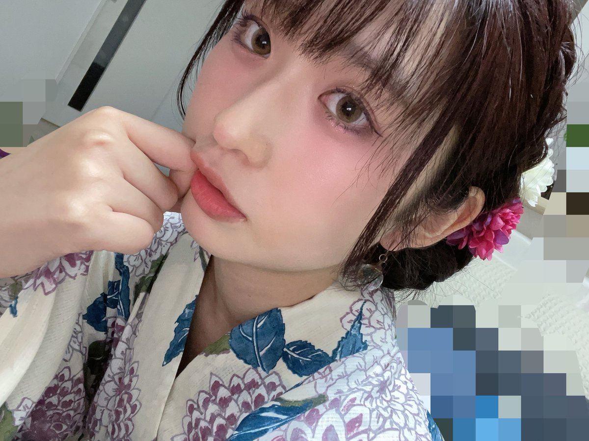 Exx05's tweet photo. 実は髪の毛切る前にしっかり夏祭りは行っﾀ https://t.co/EzMGnqrh9V