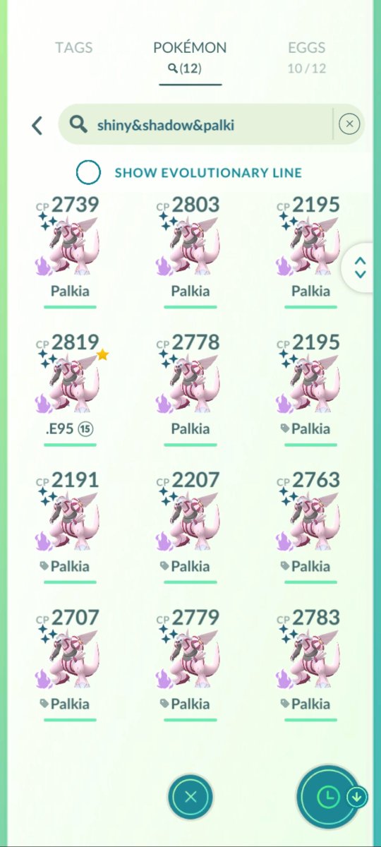 NaxLeBlock's tweet photo. @TonyTMPokemon1 You are insanely lucky idk how many raid you did, but i'm at like 200 shadow palkia since the start of the month and not a purifiable shundo yet https://t.co/VuL6y4Hc5T