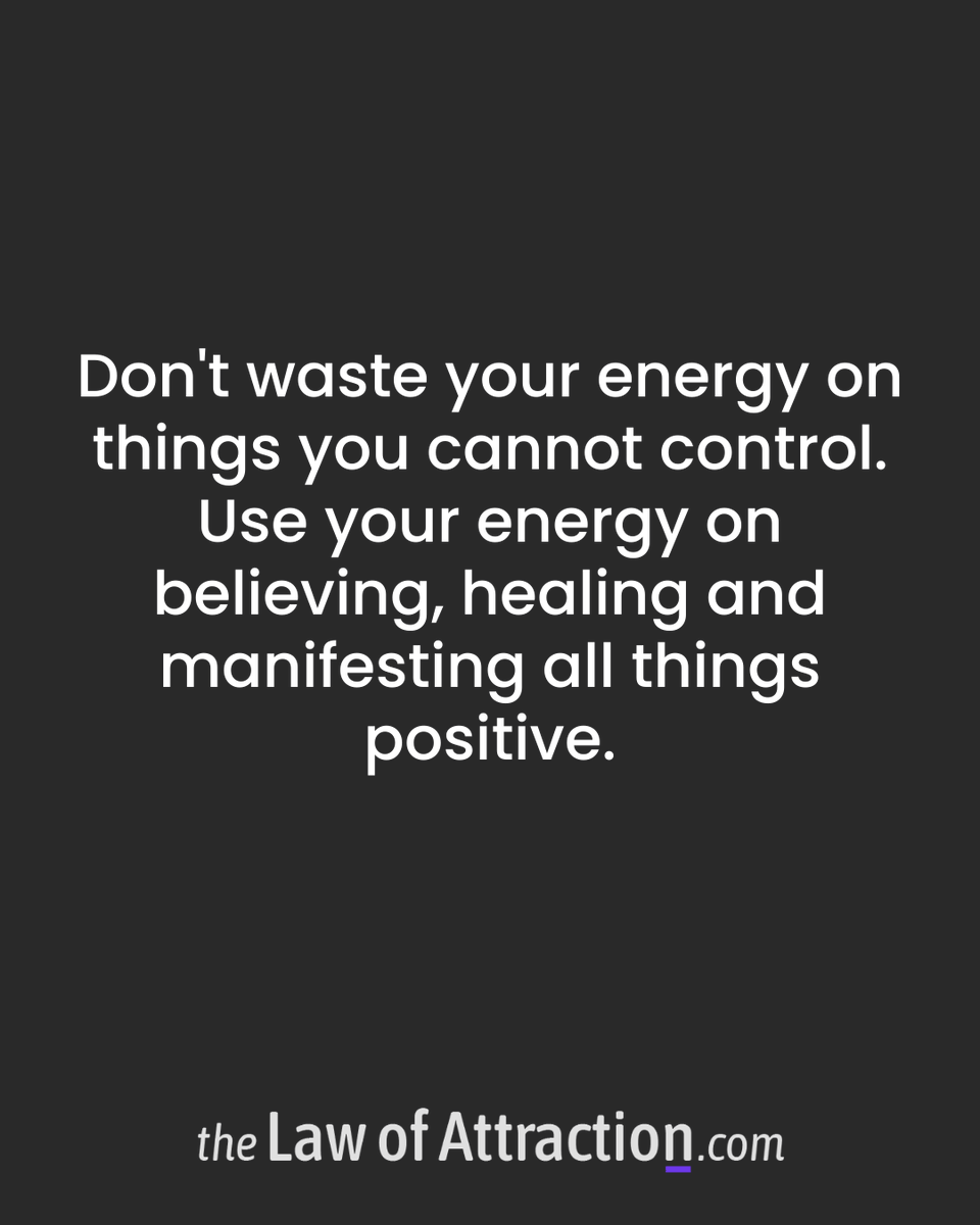 The_Secret_Law's tweet photo. The only true control you possess is over the quality of your own thinking and the vision you hold for your future. Stop wasting mental energy on external noise and instead, deliberately program your mind with clear positive intent. This focus on internal clarity creates an unstoppable momentum toward achieving your greatest desires. Support our work by giving this post a like and a share.