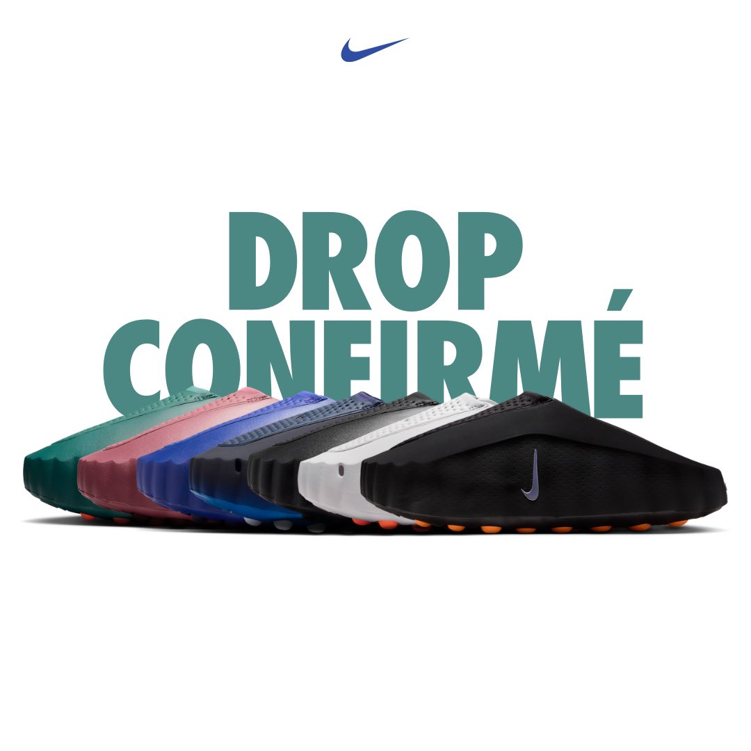uppersnkrs's tweet photo. Drop semaine prochaine de 7 coloris de Nike Mind 001 ! 🫧

⏰ : sortie prévue mardi (28 juillet) à 9h (soyez en avance ça va partir ARCHI-vite)

ℹ️ : pensez à bien prendre 0.5 voir une taille au dessus car elles taillent petit !

Lien affilié : https://t.co/Wv4A1rxVcE https://t.co/2mWcstQjqC
