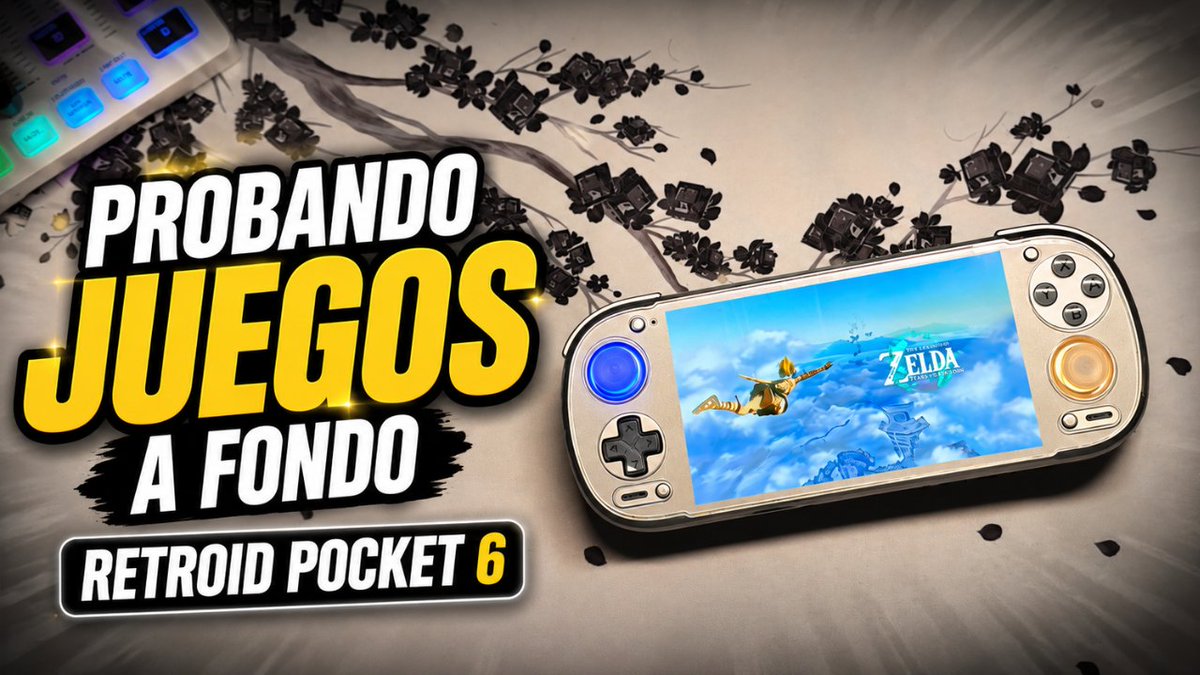 iBiedES's tweet photo. Probando JUEGOS a fondo en la Retroid Pocket 6 https://t.co/4UNkmAsYhG https://t.co/R7af7DzCm1