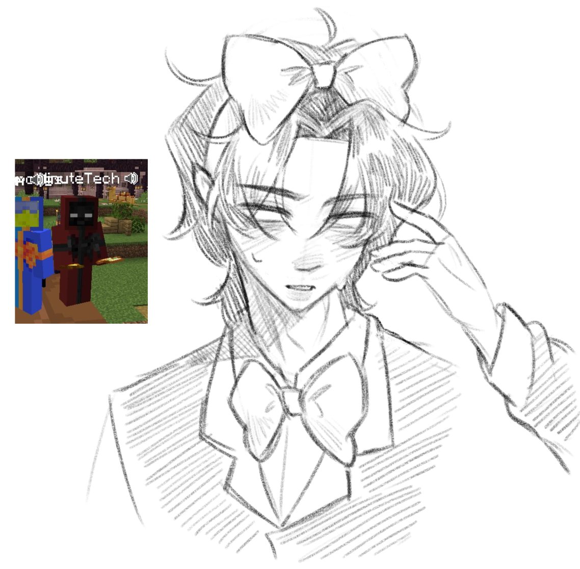 moiartsaa's tweet photo. dont underestimate his moe..
#minutetechfanart https://t.co/mY7MQ1p3y6