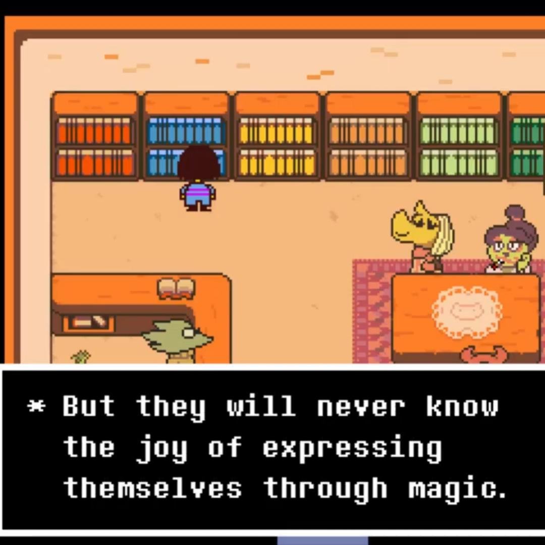 DarlingGoesFast's tweet photo. I love that there's just a built in reason why characters in Undertale/Deltarune can just go off-model whenever it's funny https://t.co/xEnknX4YXp