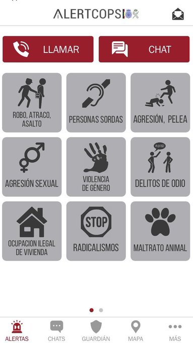 policia's tweet photo. 📱 Tu móvil también puede convertirse en una herramienta para tu seguridad
🆘 Con #AlertCops podrás comunicar una emergencia, solicitar ayuda cuando la necesites y recibir avisos de interés relacionados con la seguridad y la protección ciudadana
💙 Descárgala, configúrala y llévala siempre contigo. Porque estar preparado también puede marcar la diferencia
#SeguridadCiudadana #Prevención