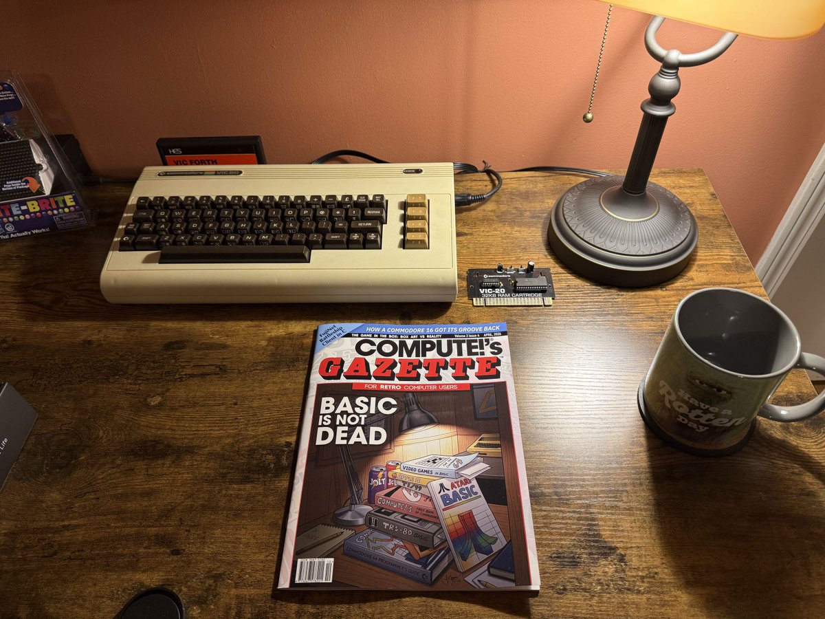 thebriandunaway's tweet photo. 8Bit Computer Club returns to Friday Night tonight at 6:30PM EDT
- Choplifter (Real VIC-20) - Will it start?
- Mold Remediation on Beach Head Floppy Disk (C64) - - Discussion: Your Local Library - Then & Now.
- MiSTer's New Apple IIGS Core
#retro #8bit #c64 #iigs https://t.co/5RNMaW11Ea