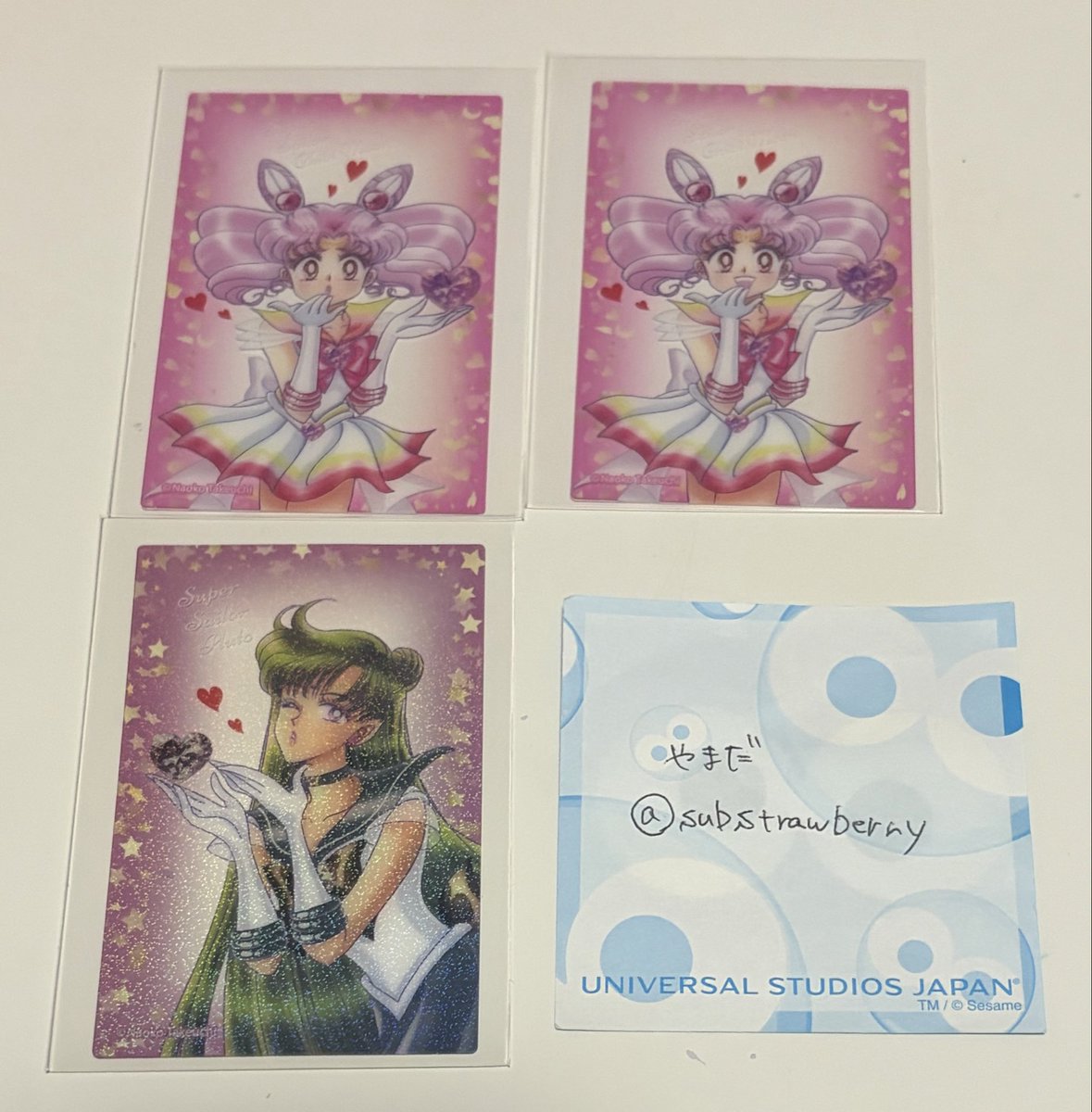 substrawberry's tweet photo. 【譲渡 / 交換】 セーラームーン クリアカード 

譲：KISS ちびムーン プルート
　　笑顔 ちびムーン

求：定価 または ネプチューン 両種

上野･池袋手渡し ＞ 郵送
検索からもお気軽にお声掛けください。 https://t.co/DJ6kBBOM11