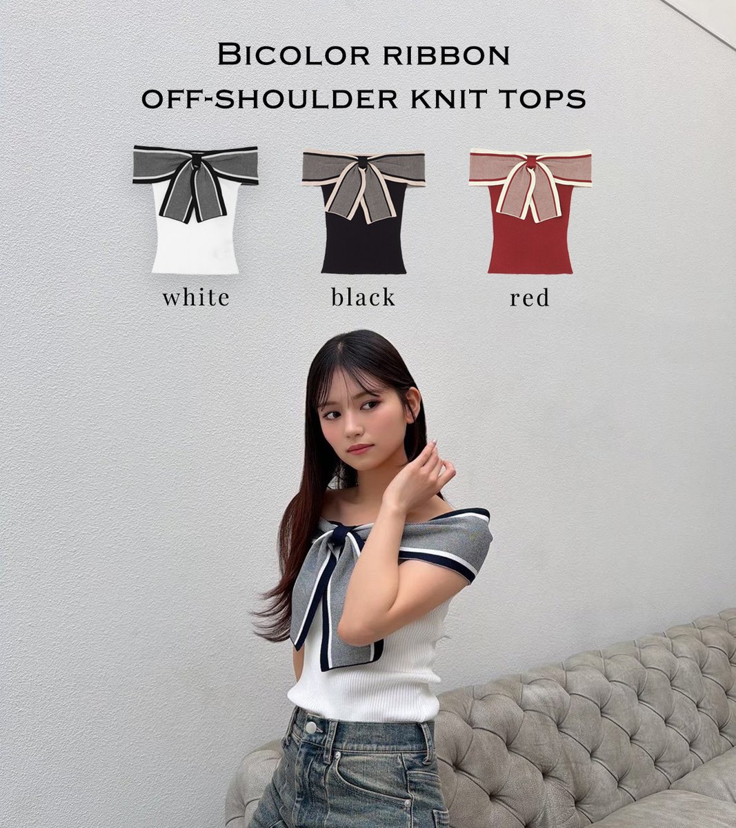 大きなリボンが可愛すぎるtops🎀˚⊹