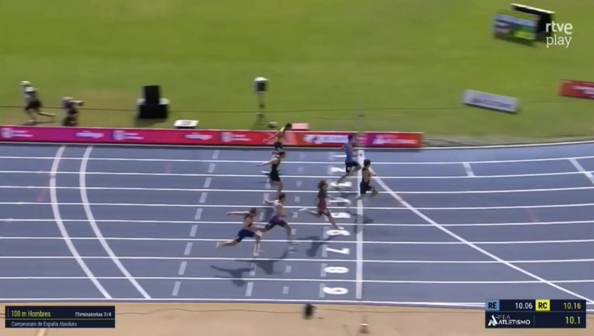 fatletismeib's tweet photo. #CEatletismo #Málaga2026: 
MARC ESCANDELL, RÈCORD DE BALEARS DE 100 METRES: 10.28 (+2.0)! 🚀🔥 
Immillorable inici de campionat pel formenterenc del @SiurellSaSini, a semifinals amb el millor temps! Enhorabona! 👏🏼

@esportsIB @cteib_balears @RadioIlla #atletesfaib #ShortsFAIB https://t.co/1LV0trfET7