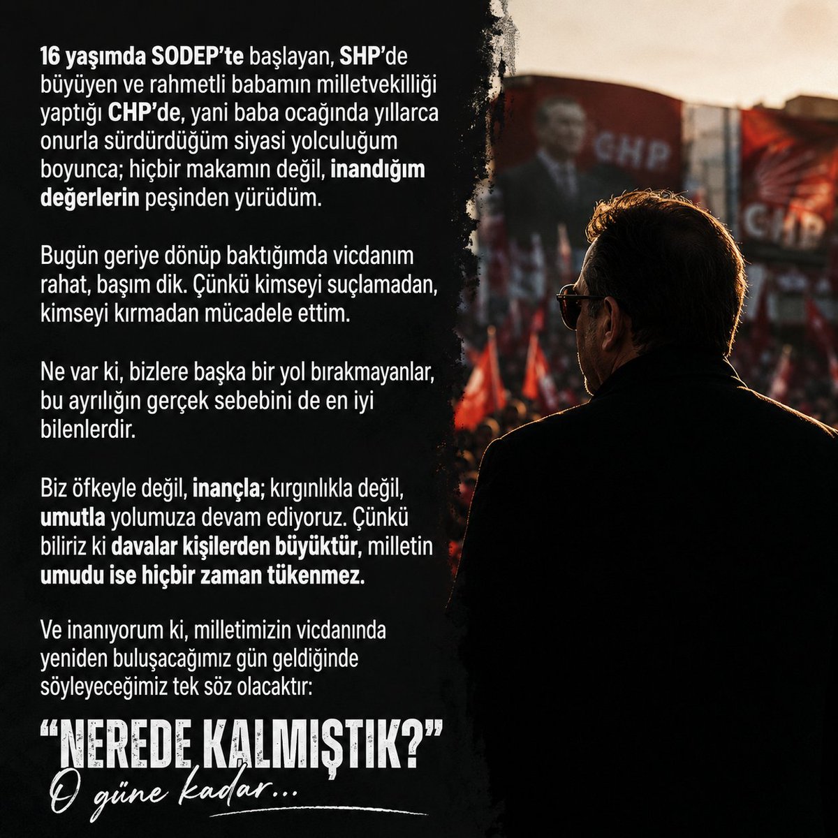 bulutynk's tweet photo. Zorda olsa o güne kadar ✌️

#YeniPARTİ https://t.co/1ZAmB4LR4u