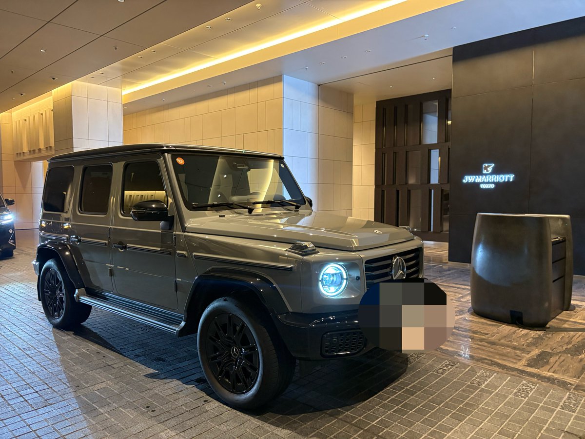 Naohiro0104's tweet photo. やっぱりJWマリオットホテル良かったなぁ〜🥰
家族で満喫できました😘
バレーパーキングに愛車🩷
クラシックグレーとブラックのツートンはやっぱ最高😆
#g450d
#g63
#manufakturicon
#ベンツ https://t.co/DA4m3JYxGX