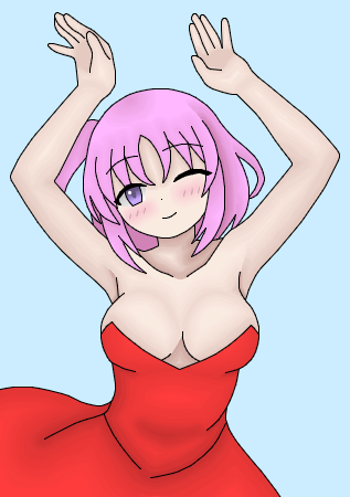 RyusaLFNanse's tweet photo. 謎ポーズなサラちゃん #東方 #旧作 #サラ #怪綺談 #魔界の門番 #お絵カキコ #東方旧作 #ウィンク https://t.co/UMe7LbHlQV https://t.co/wbx94Qsj5o