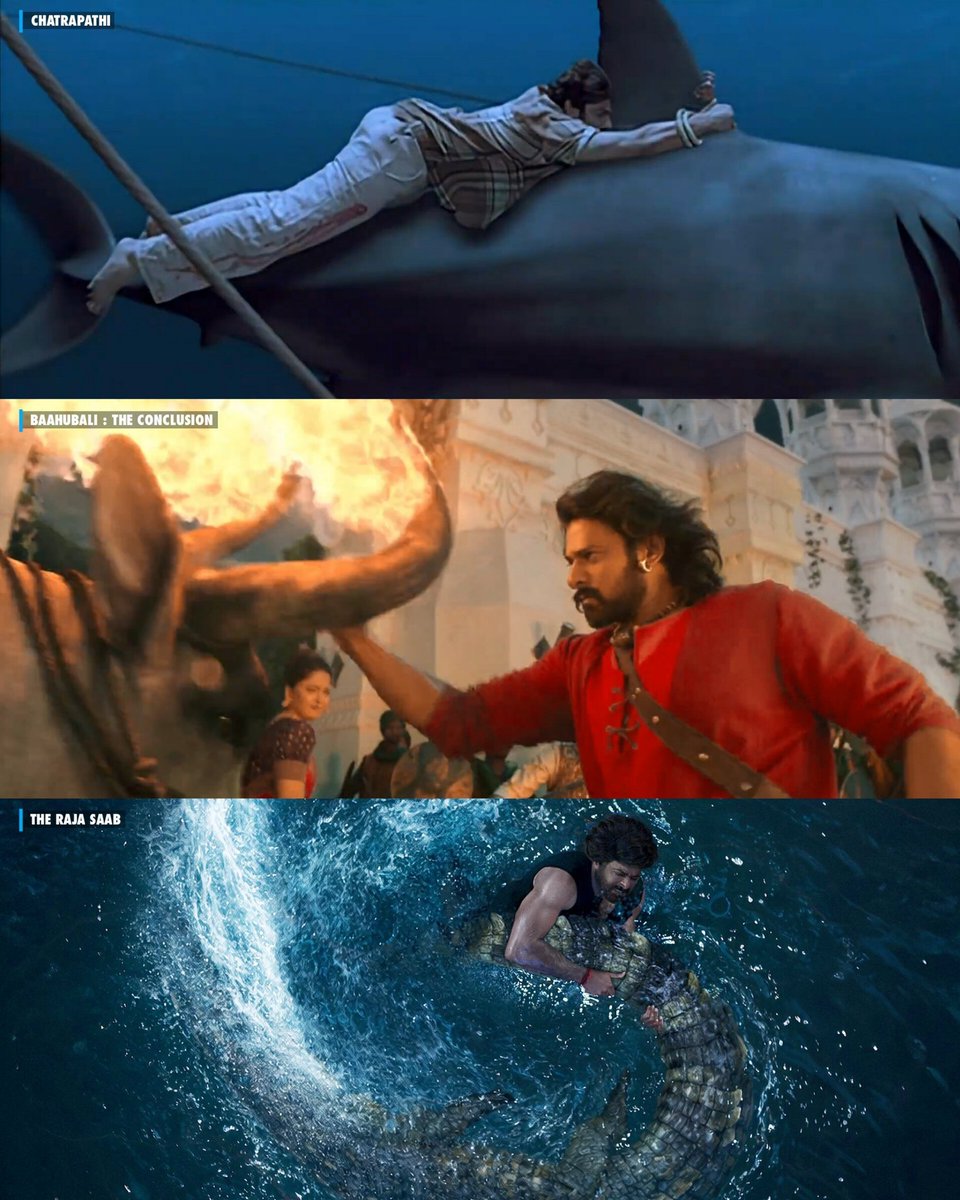 PrabhasRusthum's tweet photo. When it's #Prabhas nothing feels unrealistic https://t.co/mtnvHOch8e