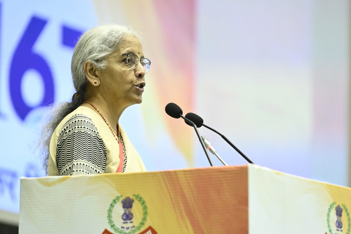 IncomeTaxIndia's tweet photo. Hon'ble Finance Minister Smt. @nsitharaman described the implementation of the Income-tax Act, 2025 as a landmark reform that marks a new chapter in India's tax administration by simplifying the law, reducing compliance burden and strengthening ease of doing business. She highlighted that the Department's role has evolved beyond tax collection to delivering fairness, transparency, efficiency and taxpayer-centric services, supported by a stronger digital ecosystem, improved return processing, prompt refunds and effective grievance redressal.

The Hon'ble Finance Minister emphasised that the next phase of reforms should focus on the 5Rs of Responsive Tax Governance-Recognise, Respond, Redress, Reflect and Reform-to ensure timely, empathetic and systemic resolution of taxpayer concerns. She also called for a shift from litigation management to litigation prevention, anchored in the three Cs of tax certainty - Clarity in taxpayer obligations, Consistency in the application of law, and Continuous institutional learning. She highlighted that technology must remain smart, non-intrusive and citizen-centric while promoting voluntary compliance. She stressed that taxpayers should be served with humility.

Highlighting the importance of modern infrastructure, continuous capacity building and a future-ready workforce, she urged the Department to deepen public trust through innovation and service. Congratulating the officers and staff of the Income Tax Department, she expressed confidence that they would continue to contribute to the vision of #ViksitBharat2047 through a transparent, efficient and trusted tax administration. 

#IncomeTaxDay