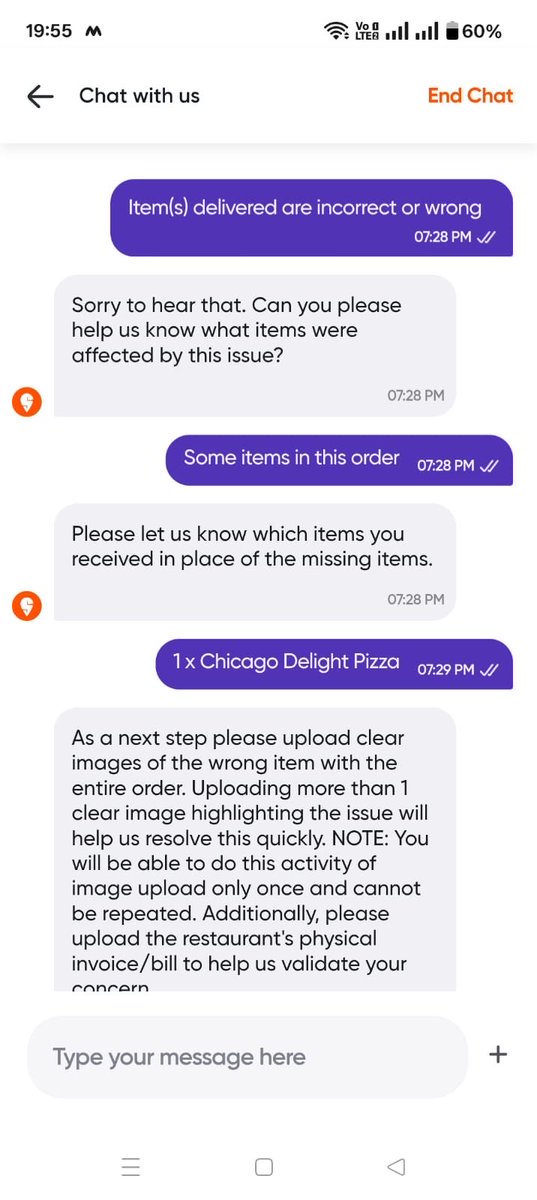 PritamBag's tweet photo. A company continues to deliver nonsense. @Swiggy . Ordered PIZZA … got TACO… and they said it’s perfect &amp; fine https://t.co/KUwiubzPl8