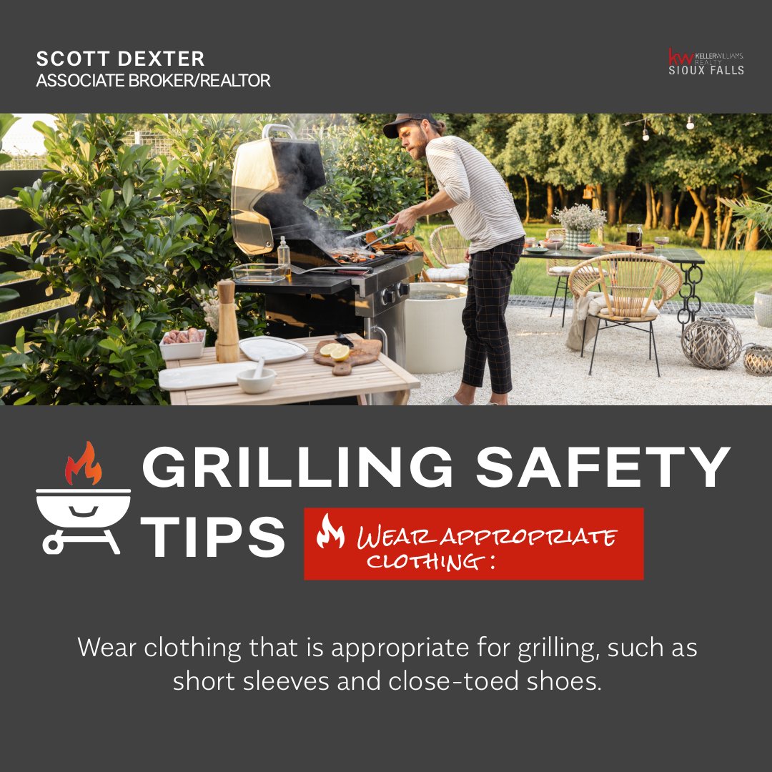 ScottDe31778703's tweet photo. Grilling season is here! Keep your cookouts safe and enjoyable with this grilling safety tip. Don't forget to enjoy the delicious food and good company, but always prioritize safety first. #grillingsafety #safecookouts #summertimegrilling #grillingtips #safetyfirst https://t.co/5vXSH7mYAN