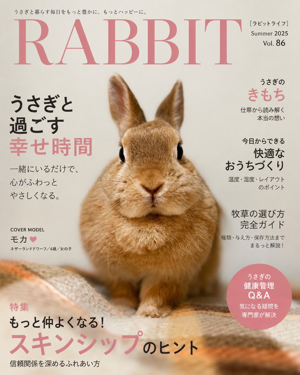 ごま🐰(飼い主:あるじ) tweet media