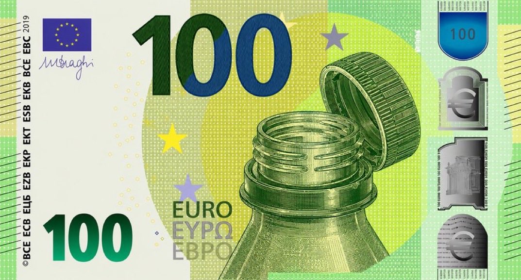 CarineKnapen's tweet photo. Christine Lagarde wil nieuwe bankbiljetten maken om te bevestigen dat cash geld zal blijven. Zij heeft 10 ontwerpen gepubliceerd en nodigt ons uit om onze voorkeuren te laten kennen. Het trekt op niet veel dus X gebruikers posten hun eigen ontwerp. 
Een greep uit de grappigste: https://t.co/rwEK5BGzR9